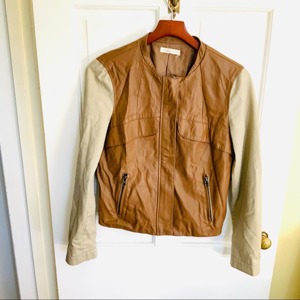 Brand & Label faux leather Jacket & Cotton Jacket Bomber Jacket